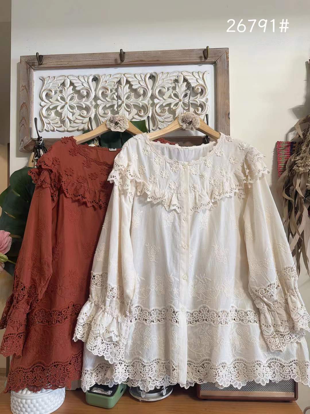 Summer Clothing In Japan - 2026 Beautiful women's blouses mori girl