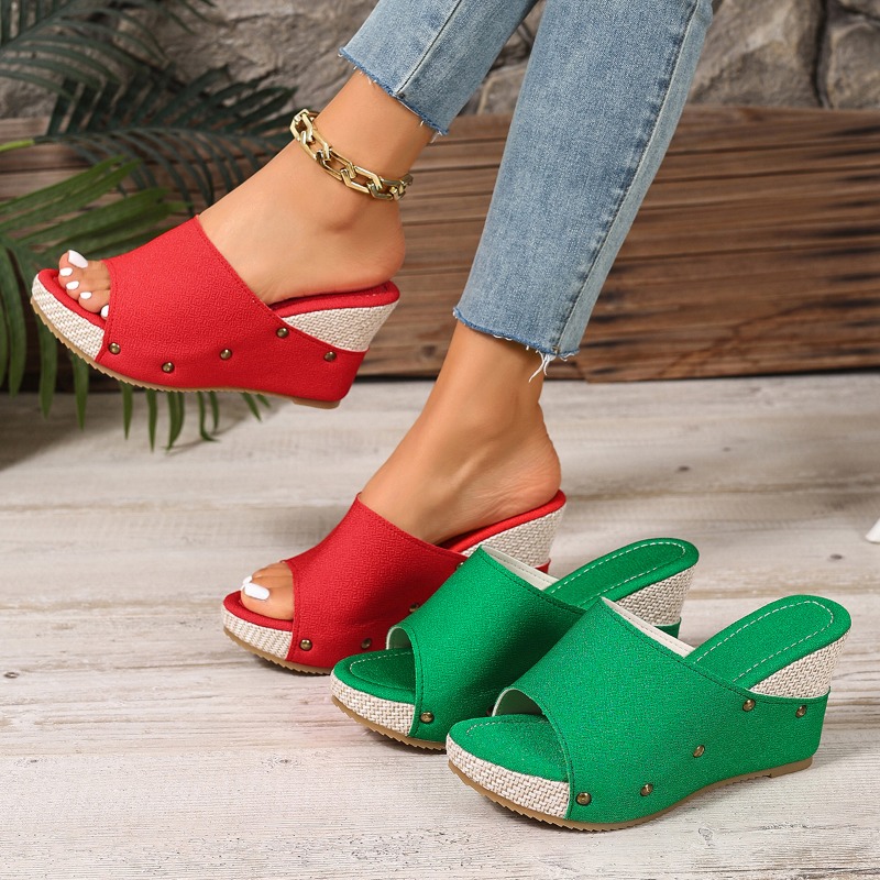 Espadrille Sandal Women - 2026 Summer New Women Slippers Espadrille