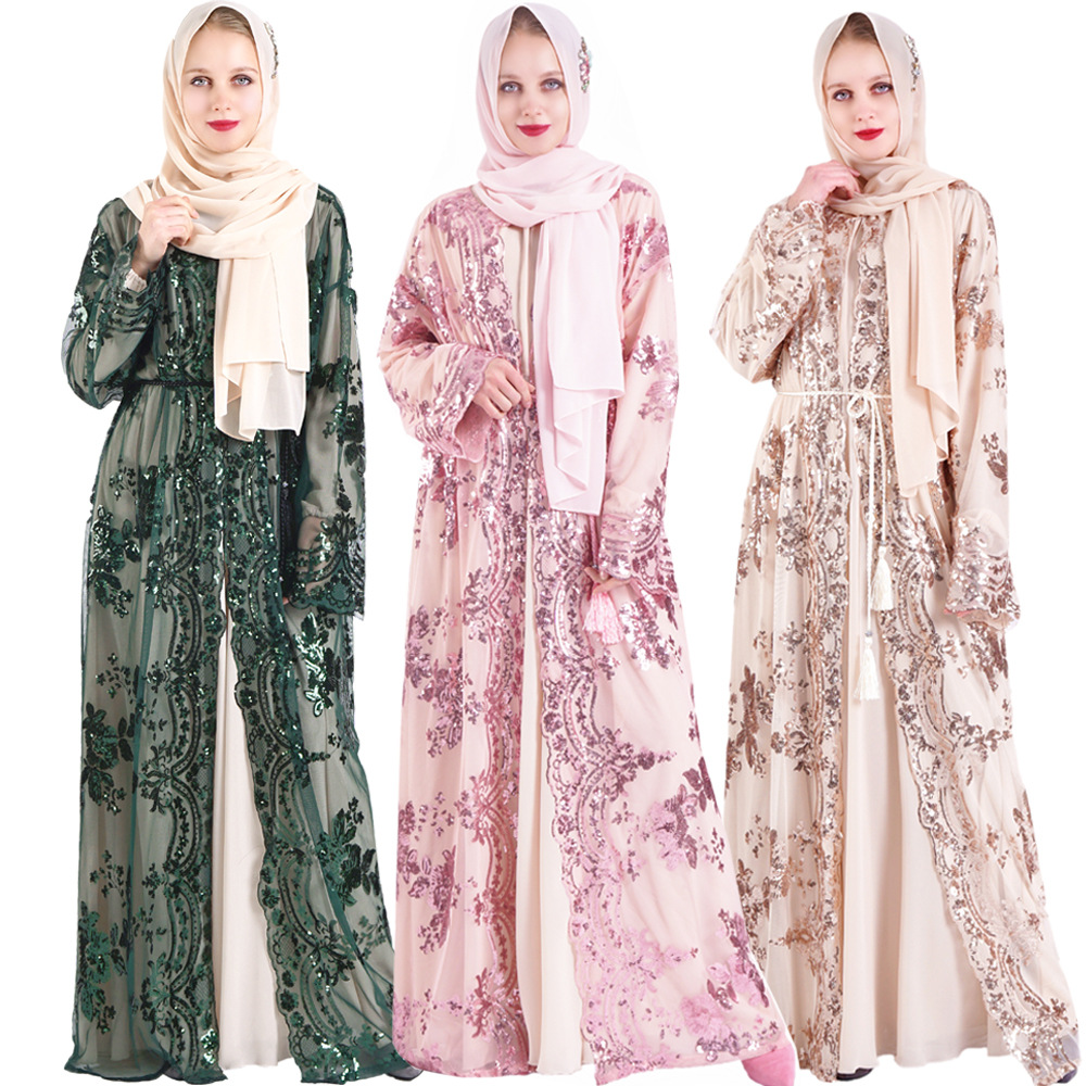 Summer Clothing Pakistan - Hồi Giáo Mới Quần Áo Polyester
