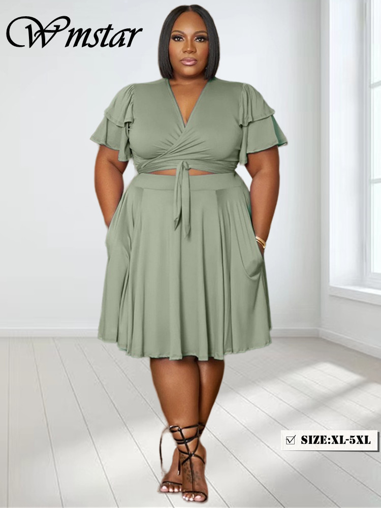 Summer Clothing Capsule - Wmstar 2 Two Piece Women Clothes