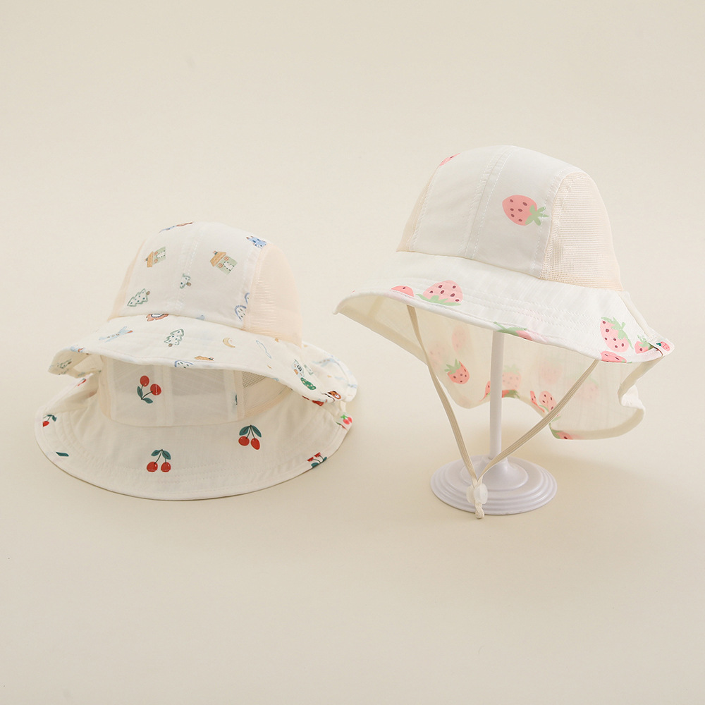Summer Clothing Capsule - Summer Baby Beach Hat Outdoor Breathable