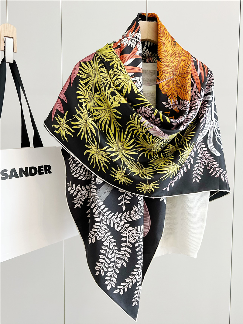 14mm Silk Scarf Women Hand Rol - đánh giá và giá Summer Clothing Accessories