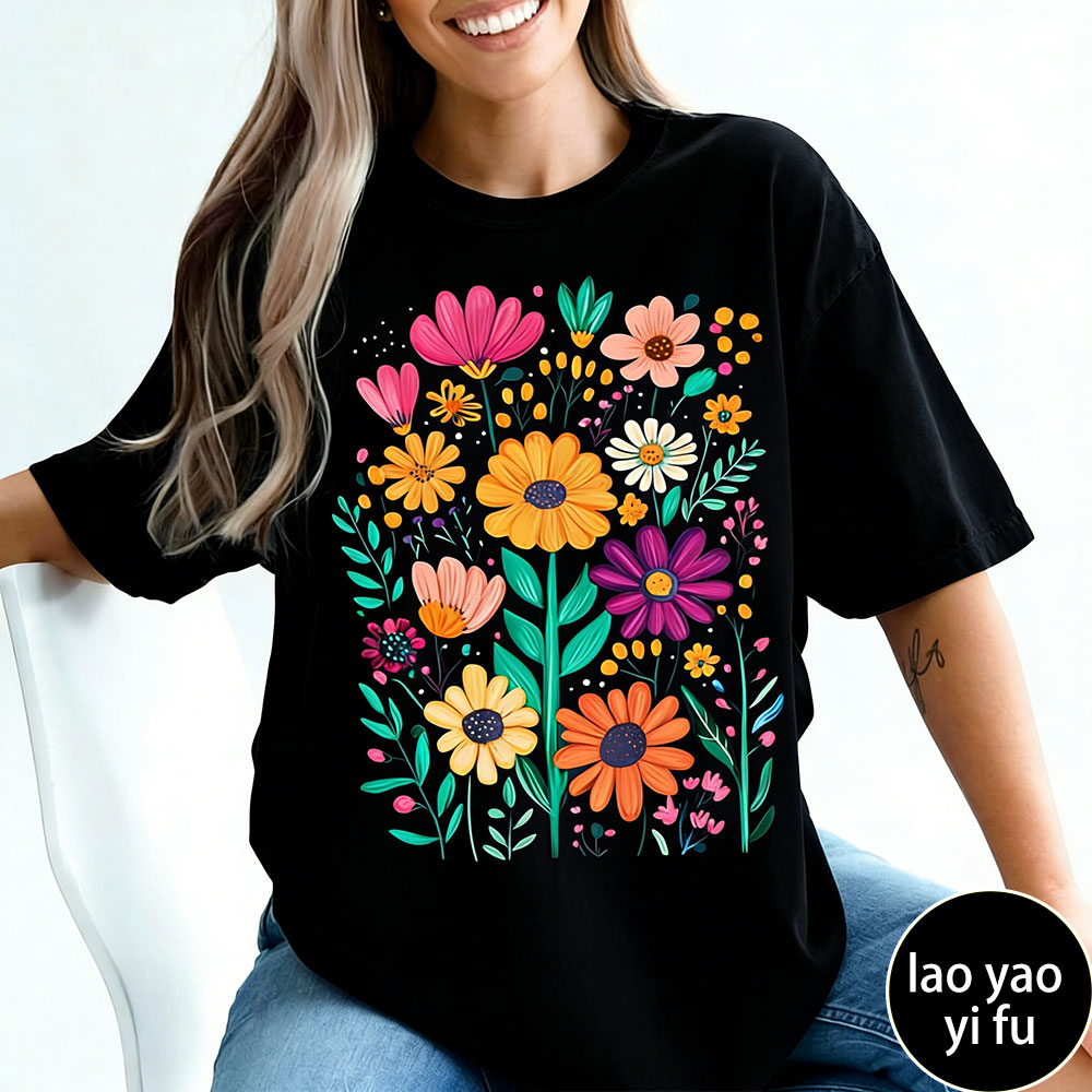 Boho Summer Floral Women TShir - đánh giá và giá Summer Clothing Vibes