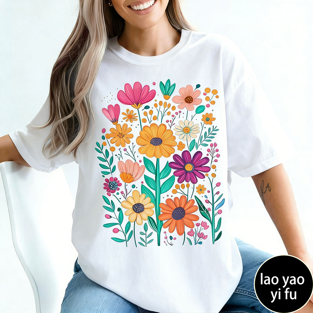 Boho Summer Floral Women TShir - đánh giá và giá Summer Clothing Vibes