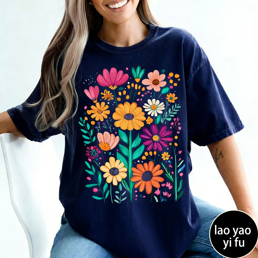 Boho Summer Floral Women TShir - đánh giá và giá Summer Clothing Vibes