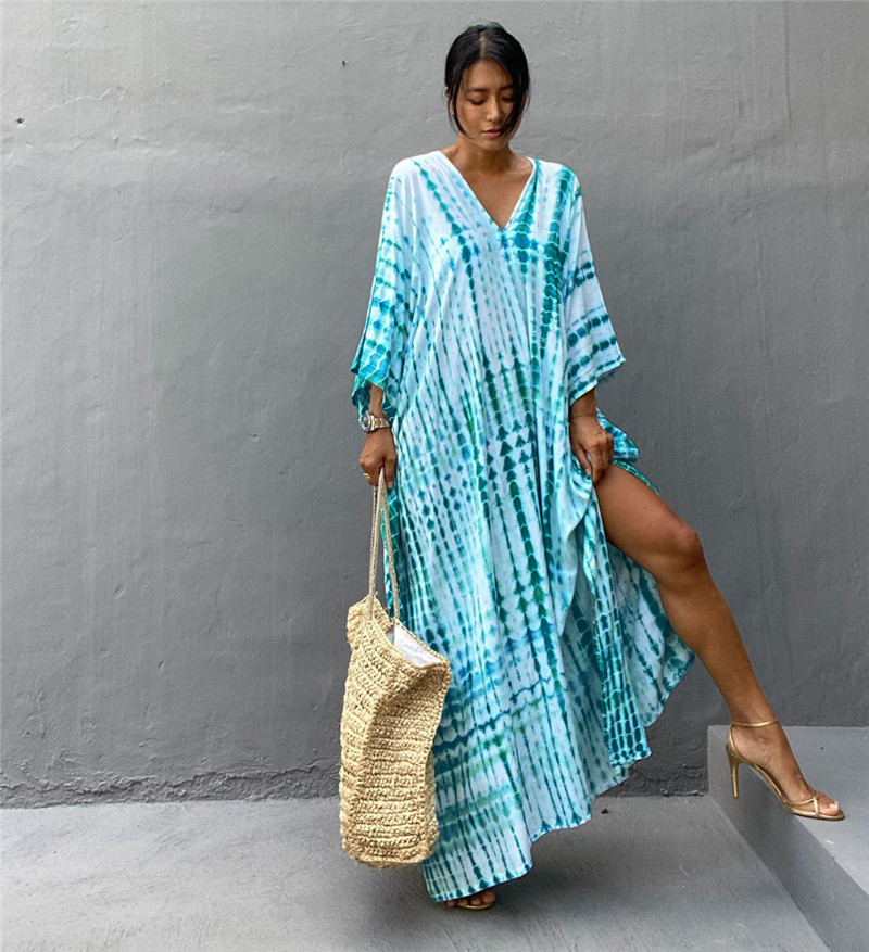 Plus Size Women Beachwear Long - đánh giá và giá Summer Clothing For Older Women
