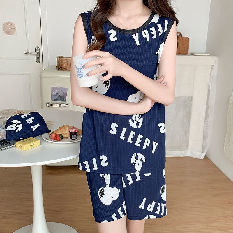 Cartoon Snoopy Summer Pajama S - đánh giá và giá Summer Away Clothing