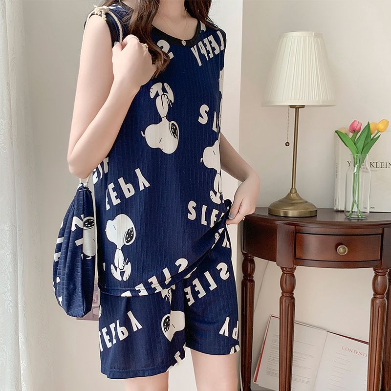 Cartoon Snoopy Summer Pajama S - đánh giá và giá Summer Away Clothing