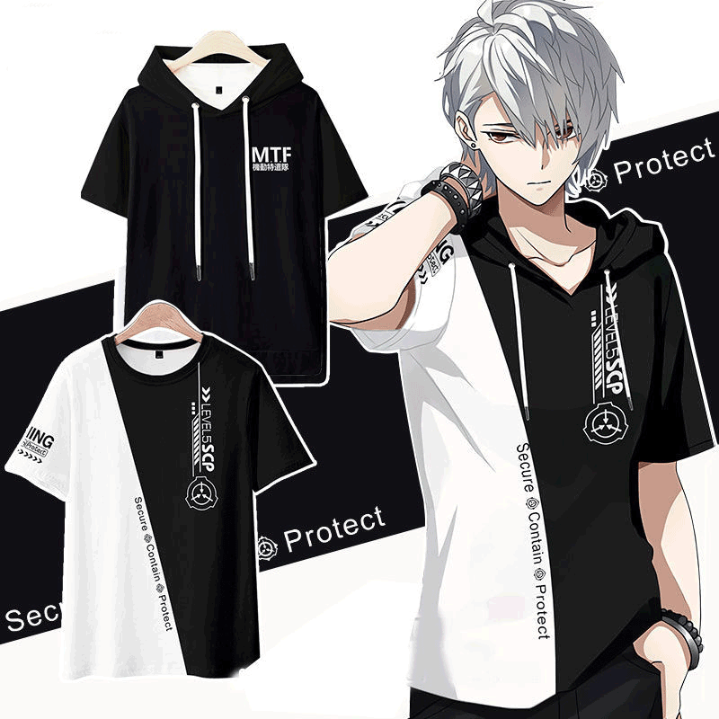 Scp Foundation 3D T Shirt Wome - đánh giá và giá Japanese Summer Clothing Men