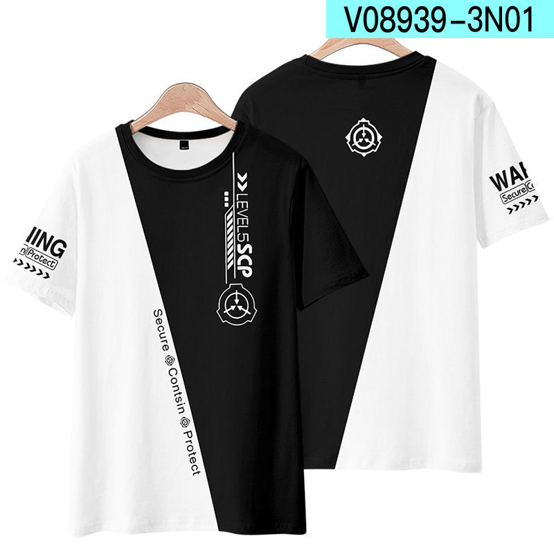 Scp Foundation 3D T Shirt Wome - đánh giá và giá Japanese Summer Clothing Men