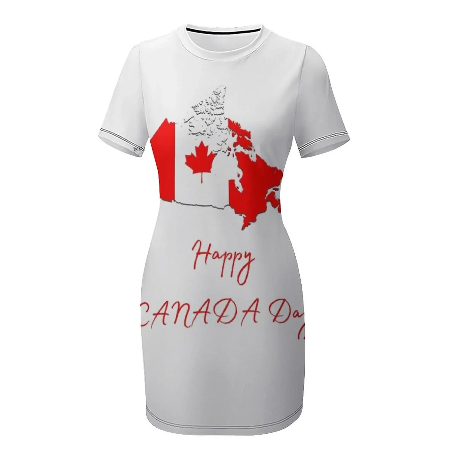 Happy Canada day Short-Sleeved - đánh giá và giá Summer Clothing Women Canada