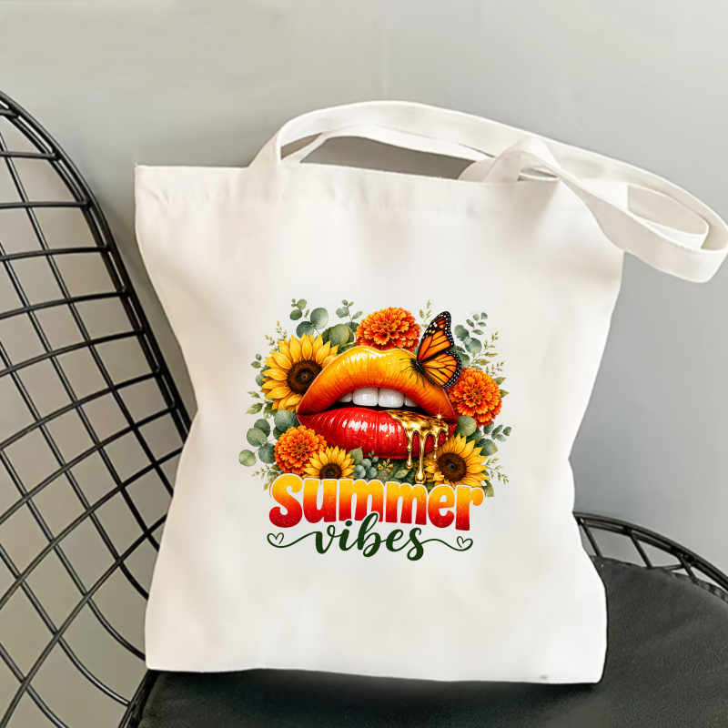 2PCS Colorful Lips Flowers But - đánh giá và giá Summer Clothing Vibes