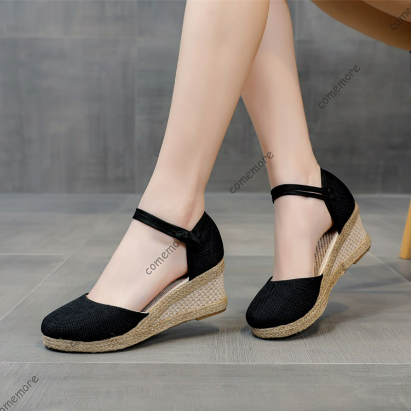 Comemore Sandals High Heel Sum - đánh giá và giá Espadrille Sandal Women