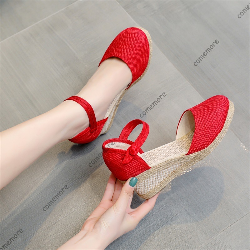 Comemore Sandals High Heel Sum - đánh giá và giá Espadrille Sandal Women