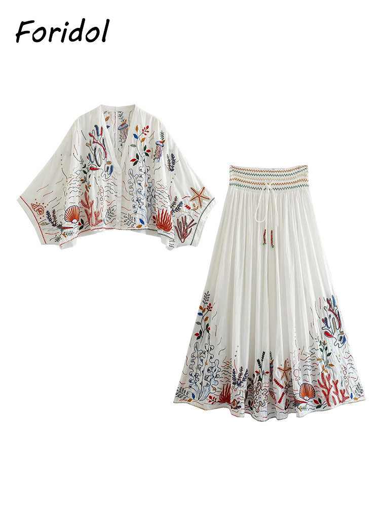Foridol Marine Organism Embroi - đánh giá và giá Summer Clothing Accessories