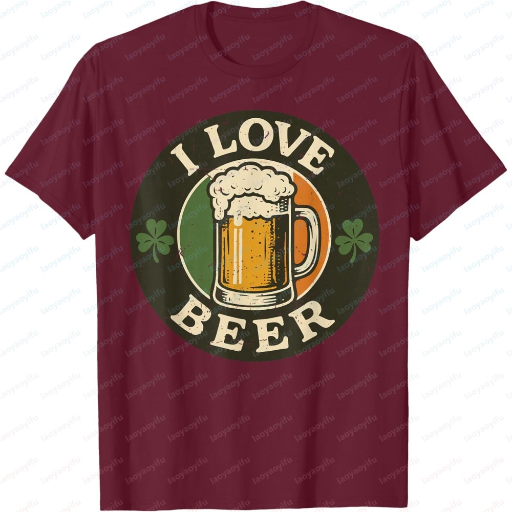 Men Clothing I Love Beer St Pa - đánh giá và giá Ireland Summer Clothing
