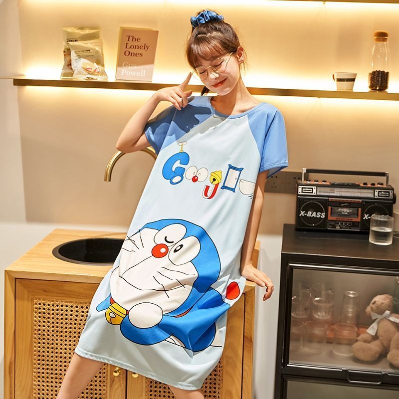 Doraemon cute nightdress for w - đánh giá và giá Summer Away Clothing