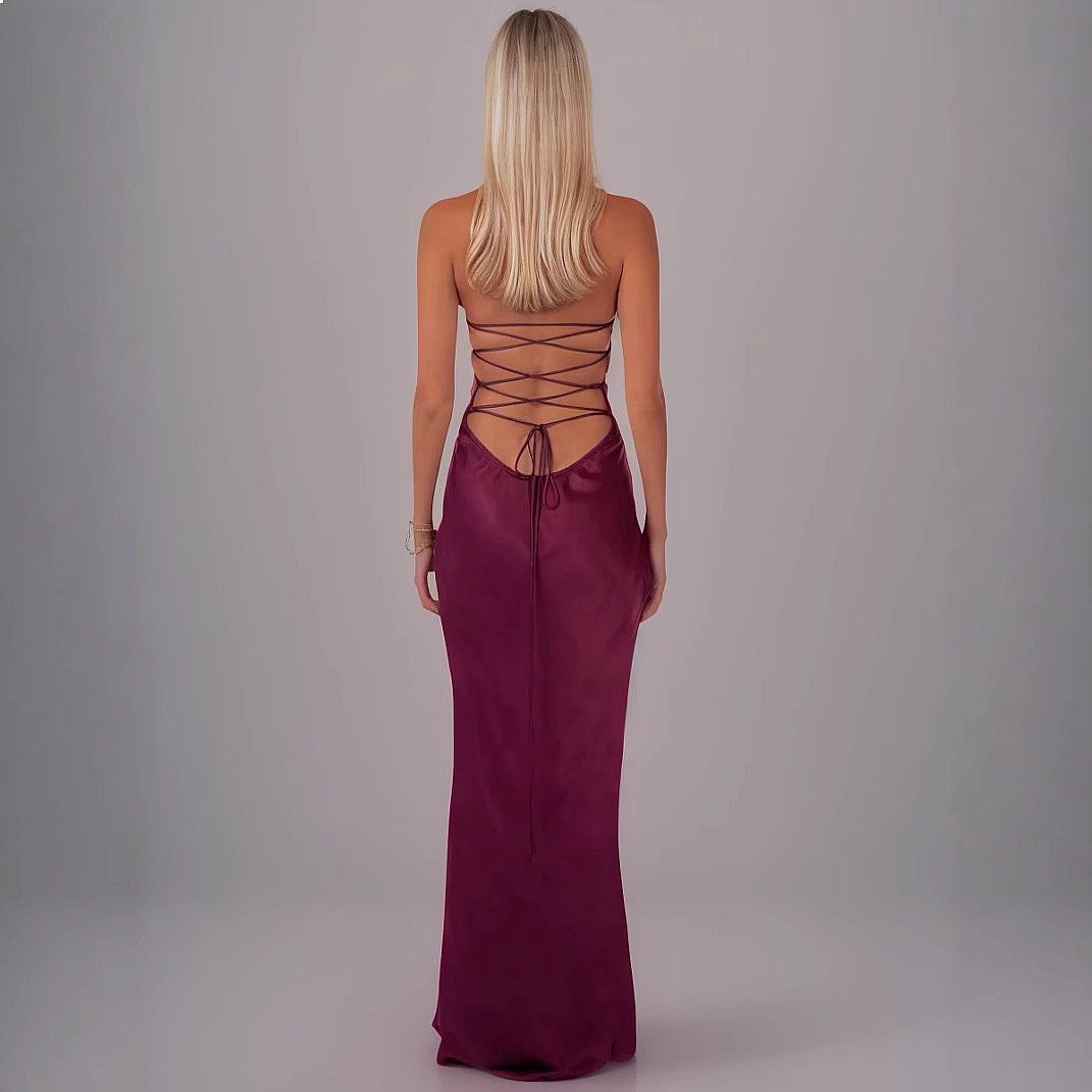 Sexy Sequin Satin Backless Bod - đánh giá và giá Summer Clothing For Older Women
