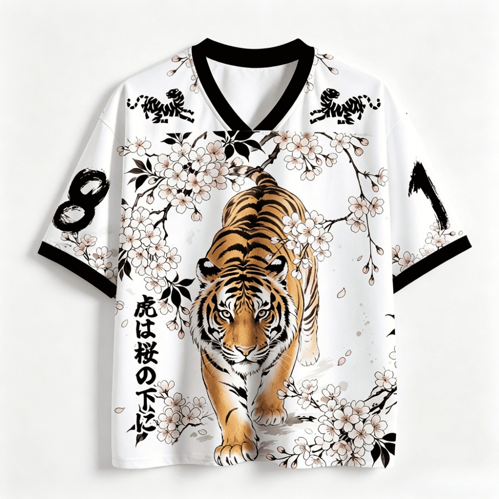 3D Print Japanese Ukiyo-e Tige - đánh giá và giá Japanese Summer Clothing Men