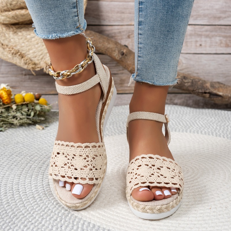 Women Lace Wedge Sandals Espad - đánh giá và giá Espadrille Sandal Women