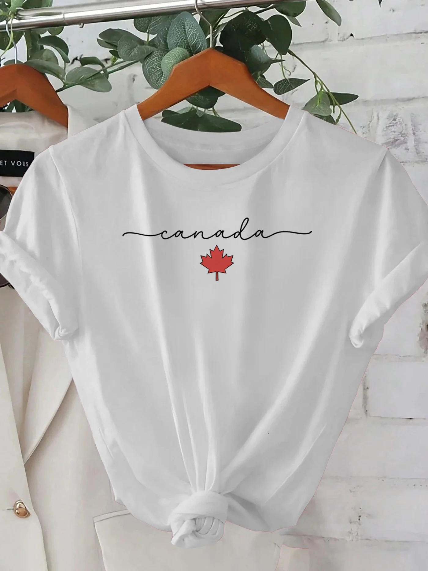 Canada Maple Leaf Printed Wome - đánh giá và giá Summer Clothing Women Canada