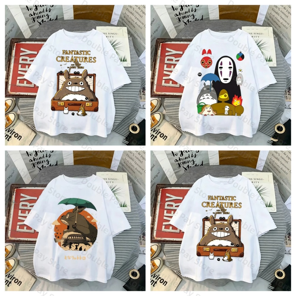 Anime Totoro Spirited Away T-s - đánh giá và giá Summer Away Clothing