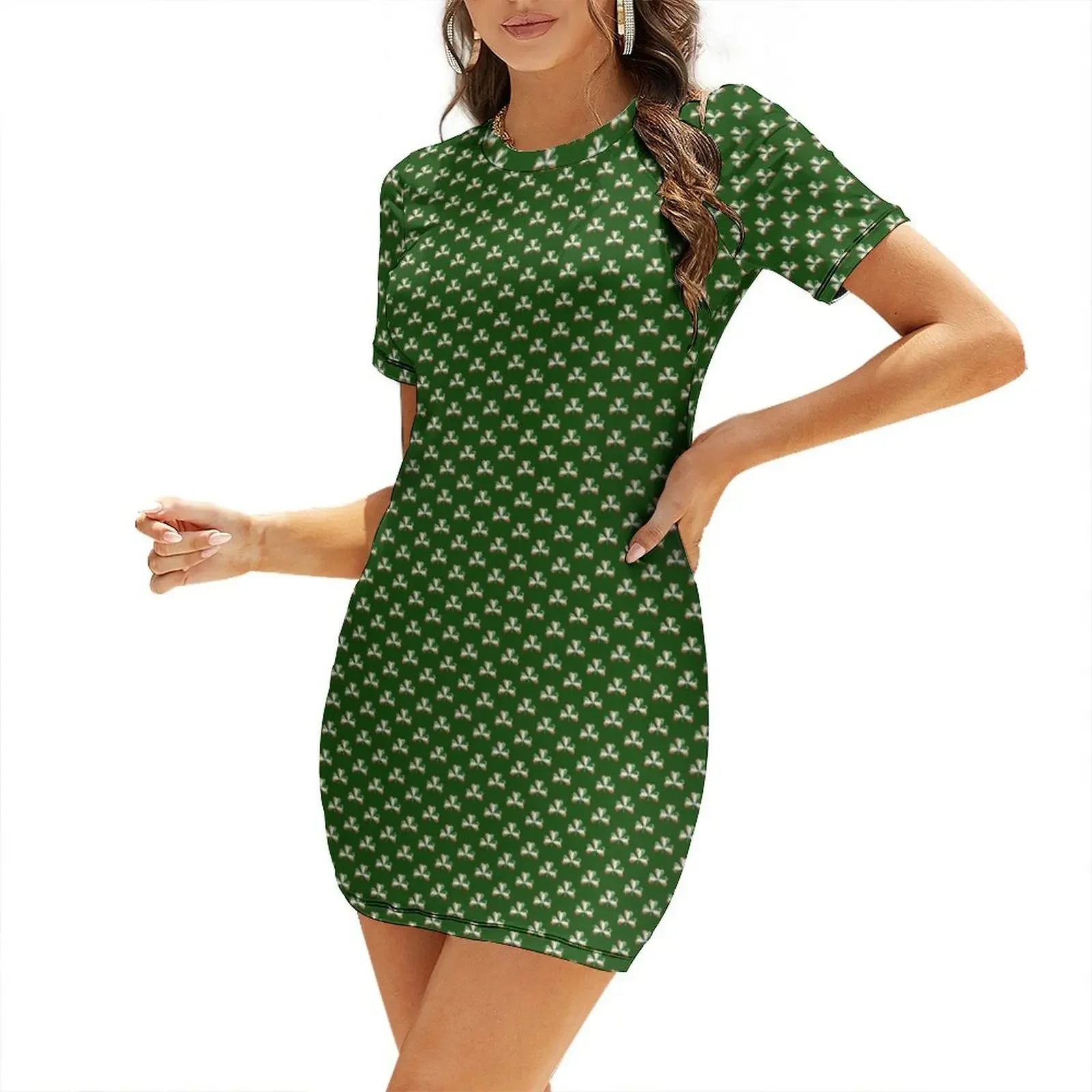 Ireland Flag Colours Shamrock  - đánh giá và giá Ireland Summer Clothing