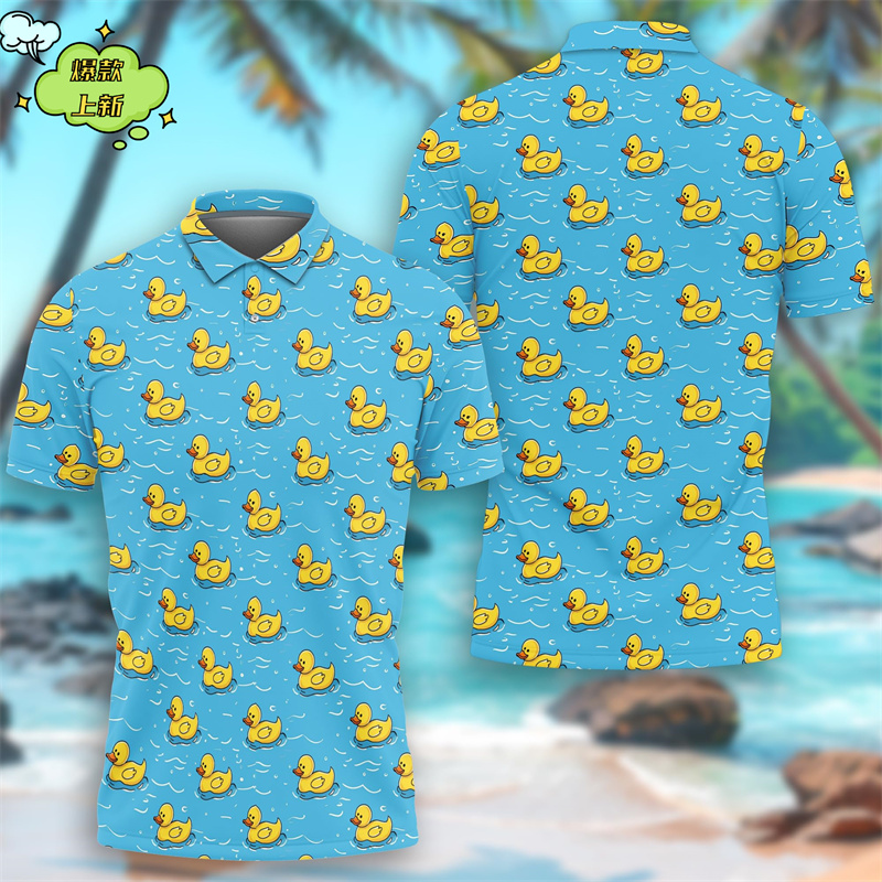 Cute Yellow Duck 3D Printing P - đánh giá và giá Summer Duck Clothing