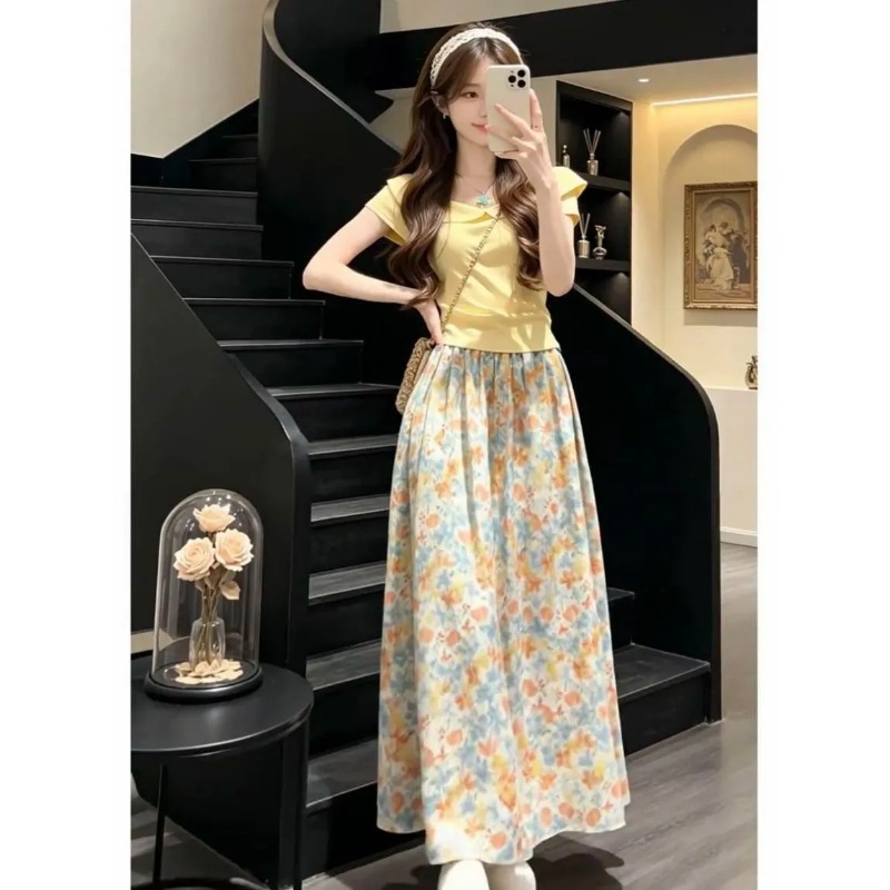 Japan Korean Women Sweet Slim  - đánh giá và giá Summer Clothing In Japan