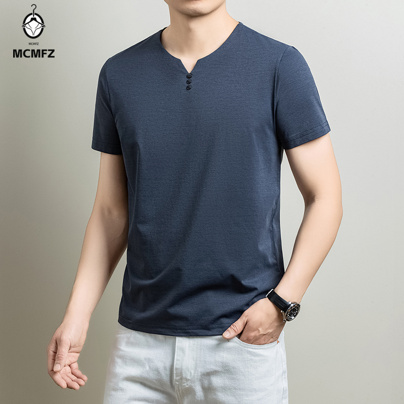 Mens Basic Henley T Shirt Comf - đánh giá và giá Summer Clothing Trends