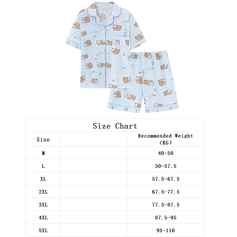 Panda Bubu And Yier Pajamas Pa - đánh giá và giá Summer Edition Clothing