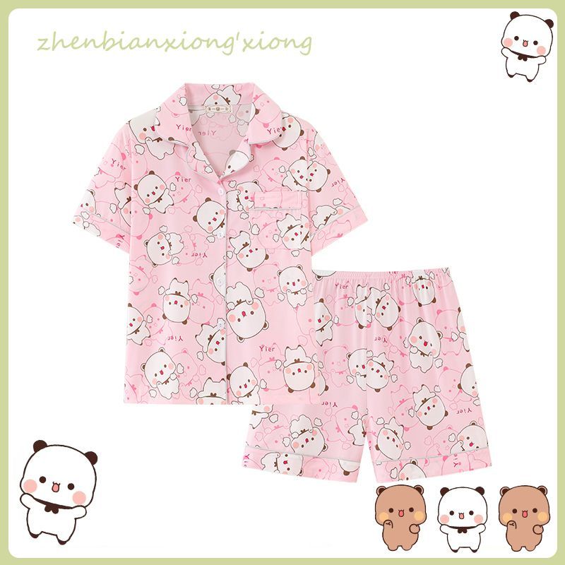 Panda Bubu And Yier Pajamas Pa - đánh giá và giá Summer Edition Clothing