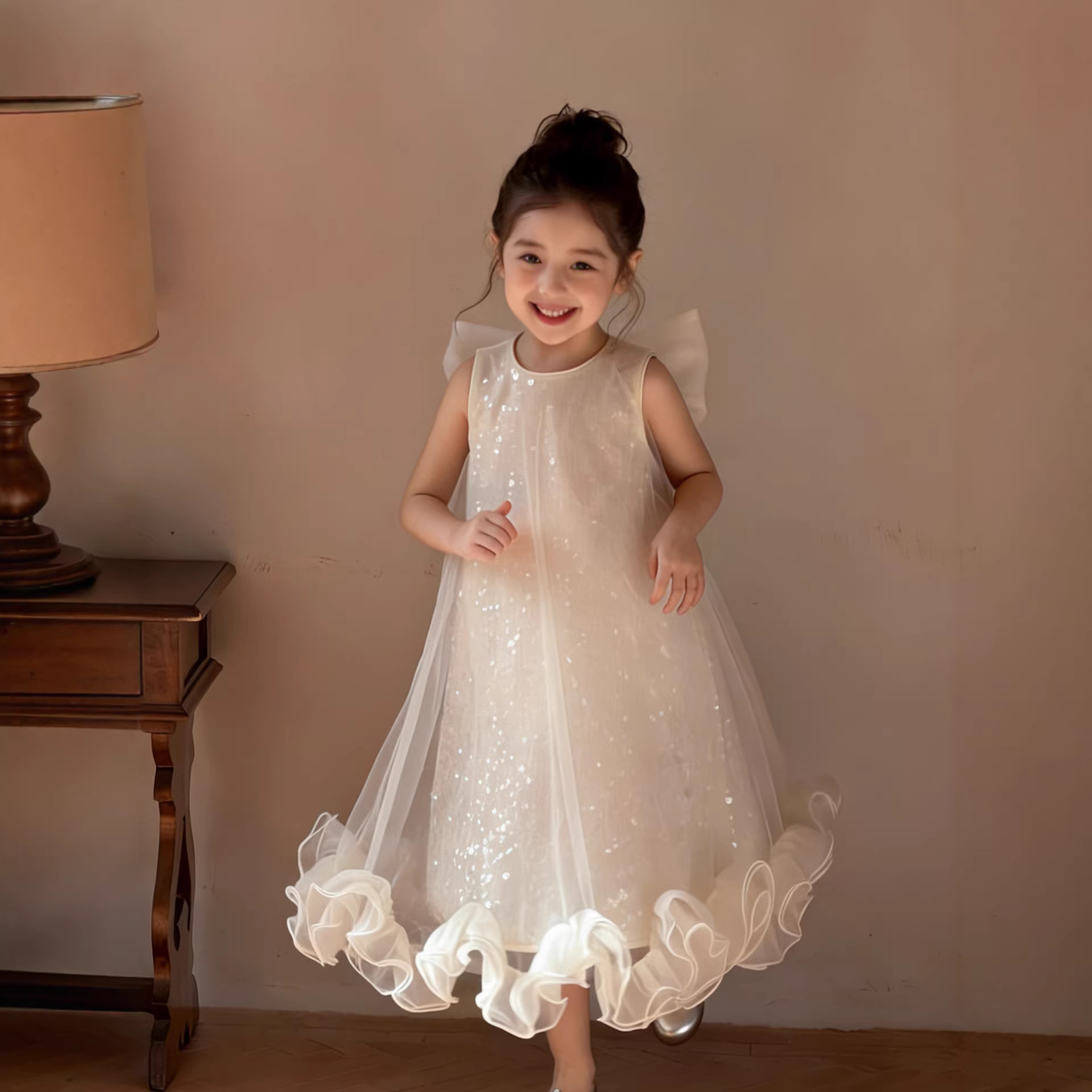 Girls' Mesh Princess Skirt 202 - đánh giá và giá Summer Gauze Clothing