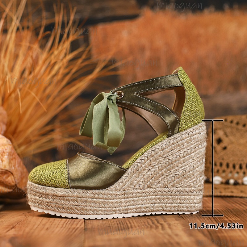 Round Toe Cover Heel Women's L - đánh giá và giá Espadrille Sandal Women