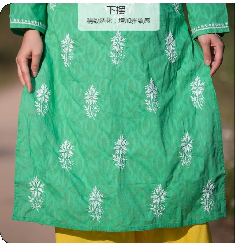 Women's Embroidered Kurti Indi - đánh giá và giá Summer Clothing Pakistan