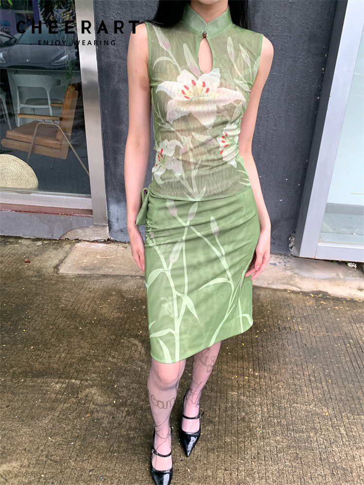 CHEERART Two Piece Set For Wom - đánh giá và giá Summer Clothing Accessories