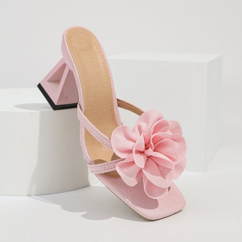 Womens 3D Flower Decor Sandals - đánh giá và giá Summer Clothing Accessories