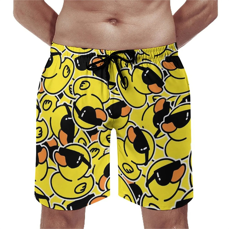 Funny Duck 3D Printed Beach Sh - đánh giá và giá Summer Duck Clothing