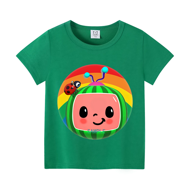 Cocomelons Baby T-Shirts Anime - đánh giá và giá Summer Clothing Girl