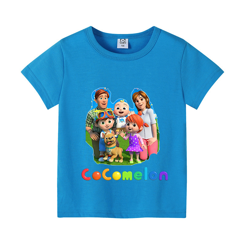 Cocomelons Baby T-Shirts Anime - đánh giá và giá Summer Clothing Girl