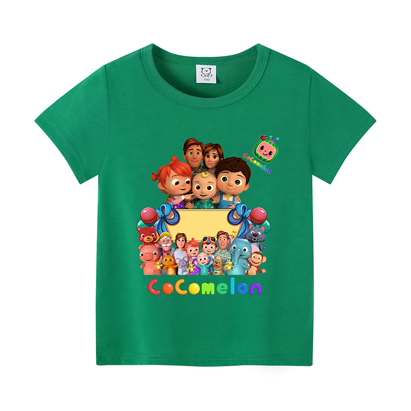 Cocomelons Baby T-Shirts Anime - đánh giá và giá Summer Clothing Girl