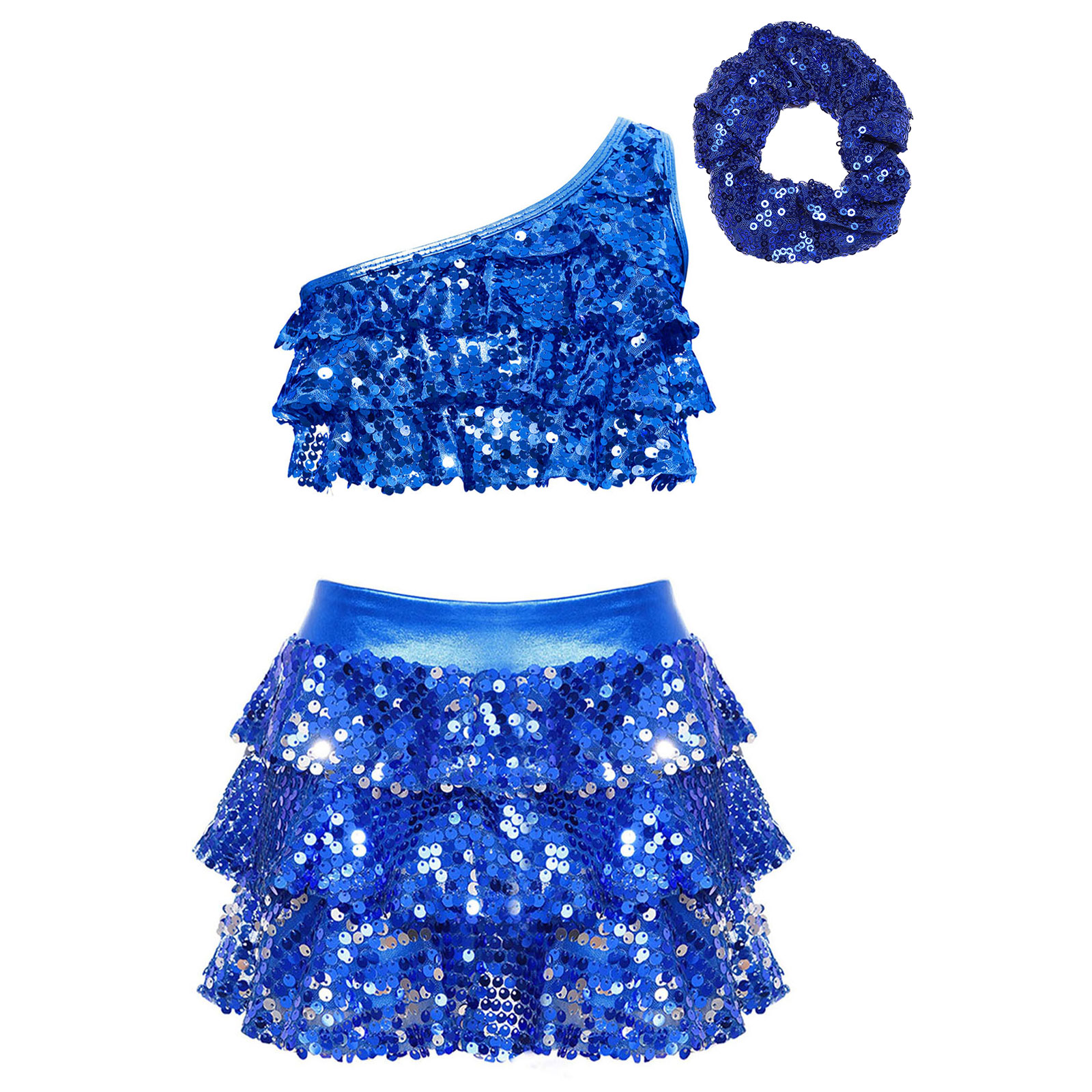 Kids Girls Shiny Sequins Latin - đánh giá và giá Summer Clothing Girl