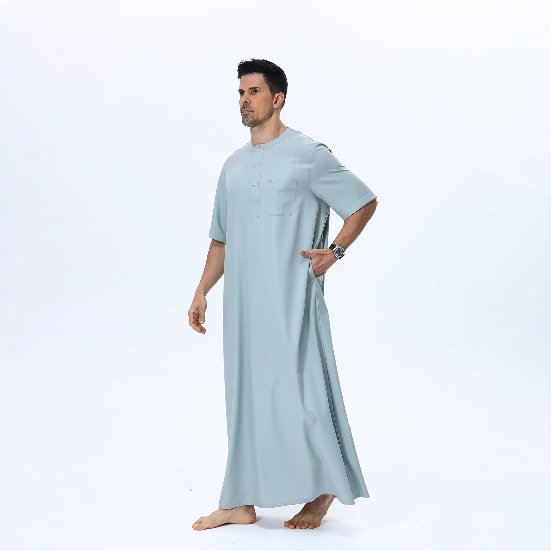 Muslim Men Abaya Kaftan Pakist - đánh giá và giá Summer Clothing Pakistan