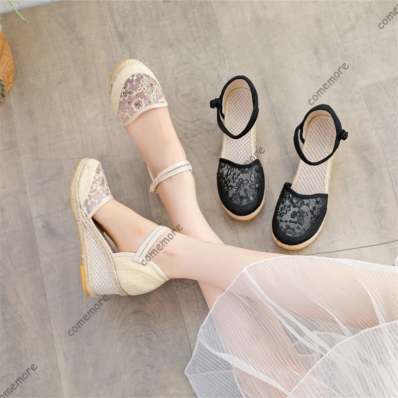 Women's Lace Mesh Espadrille W - đánh giá và giá Espadrille Sandal Women