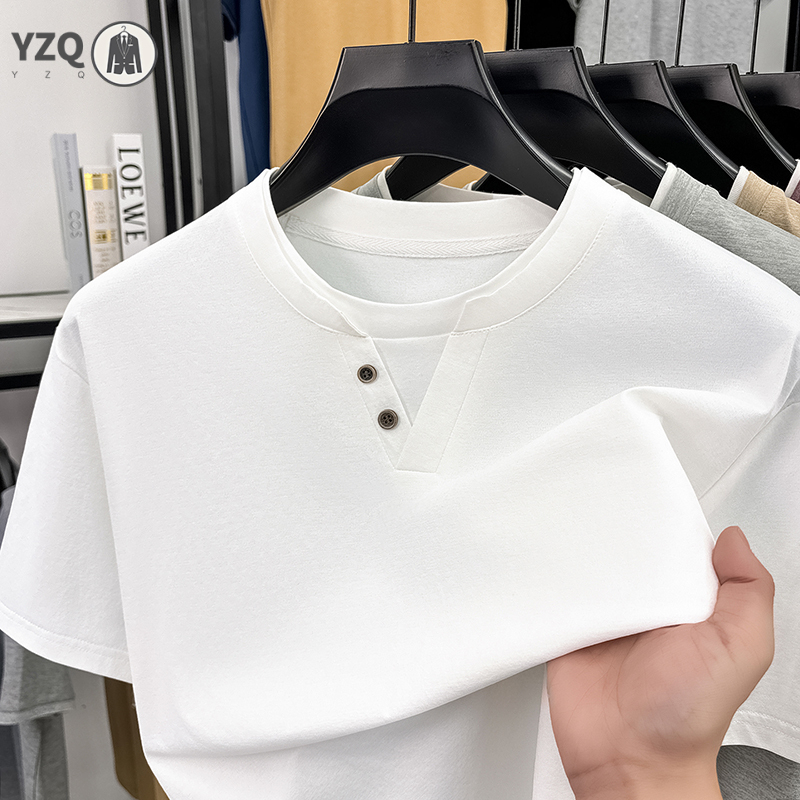Mens Short Sleeve T Shirt Henl - đánh giá và giá Summer Clothing Trends