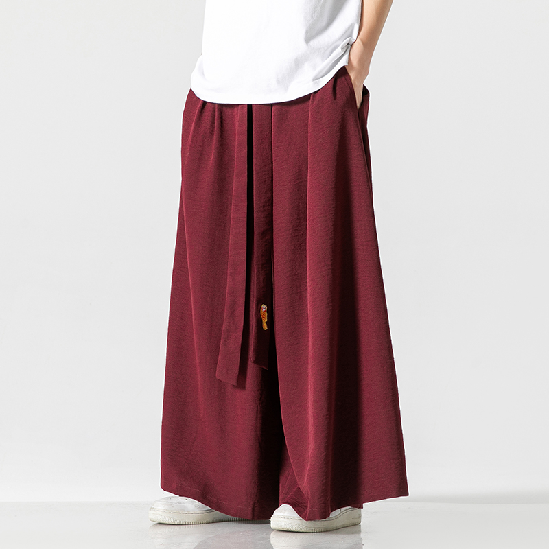 2023 Summer Mens Wide Leg Pant - đánh giá và giá Japanese Summer Clothing Men